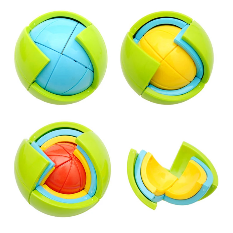 3D головоломка Лабиринт с шаром для детей Дети Ранние обучающие игрушки, подарки 3D интеллект мяч игра головоломка DIY сборка