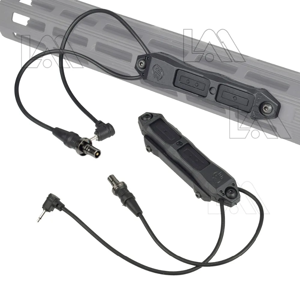 Botão para Peq-15 Remoto Tático Interruptor Duplo Softair Cauda Pressão Peq-16a Peq Airsoft Armas Dbal 2 Arma Luz 7 Remoto tático interruptor duplo softair cauda pressão