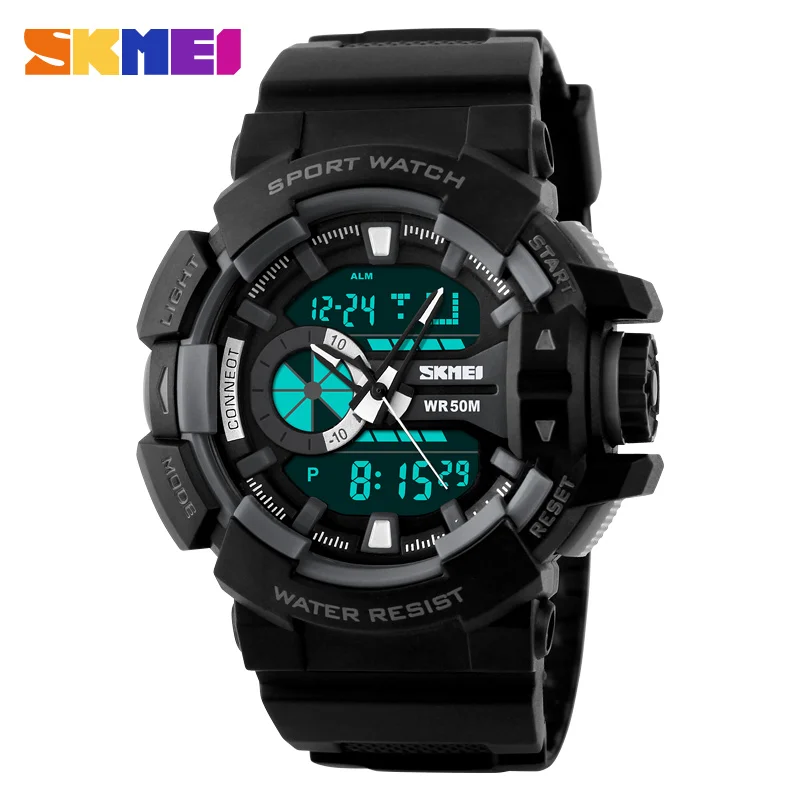 

relogio masculino Men Military Wristwatch Skmei Luxury Brand Fashion Digital Analog S Shock Watch Quartz Sports Watches