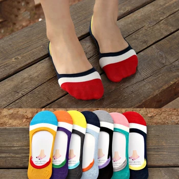

6Pair Fashion Calcetines Mujer Invisible No Show Socks Women Boat Socks Summer Socks Slippers Chaussette Invisible Femme Sock