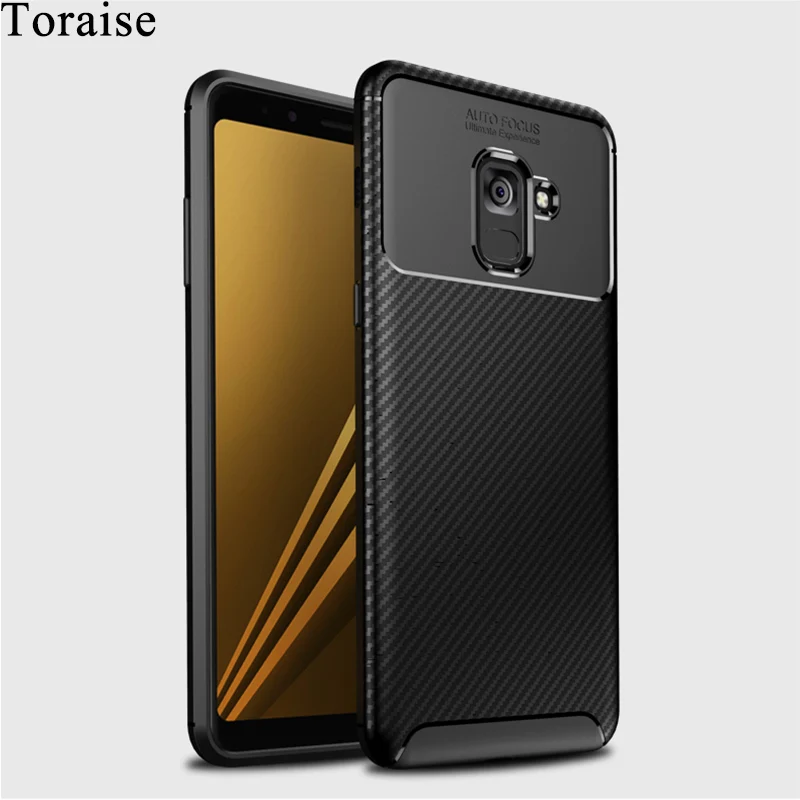Чехол Toraise для Samsung Galaxy A8 2018 роскошный Ультратонкий силиконовый мягкий ТПУ чехол