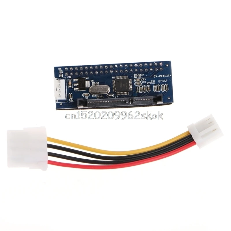 

IDE to Serial ATA SATA 3.5" HDD Adapter Convertor Parallel To Serial Hard Drive JUN15 dropshipping