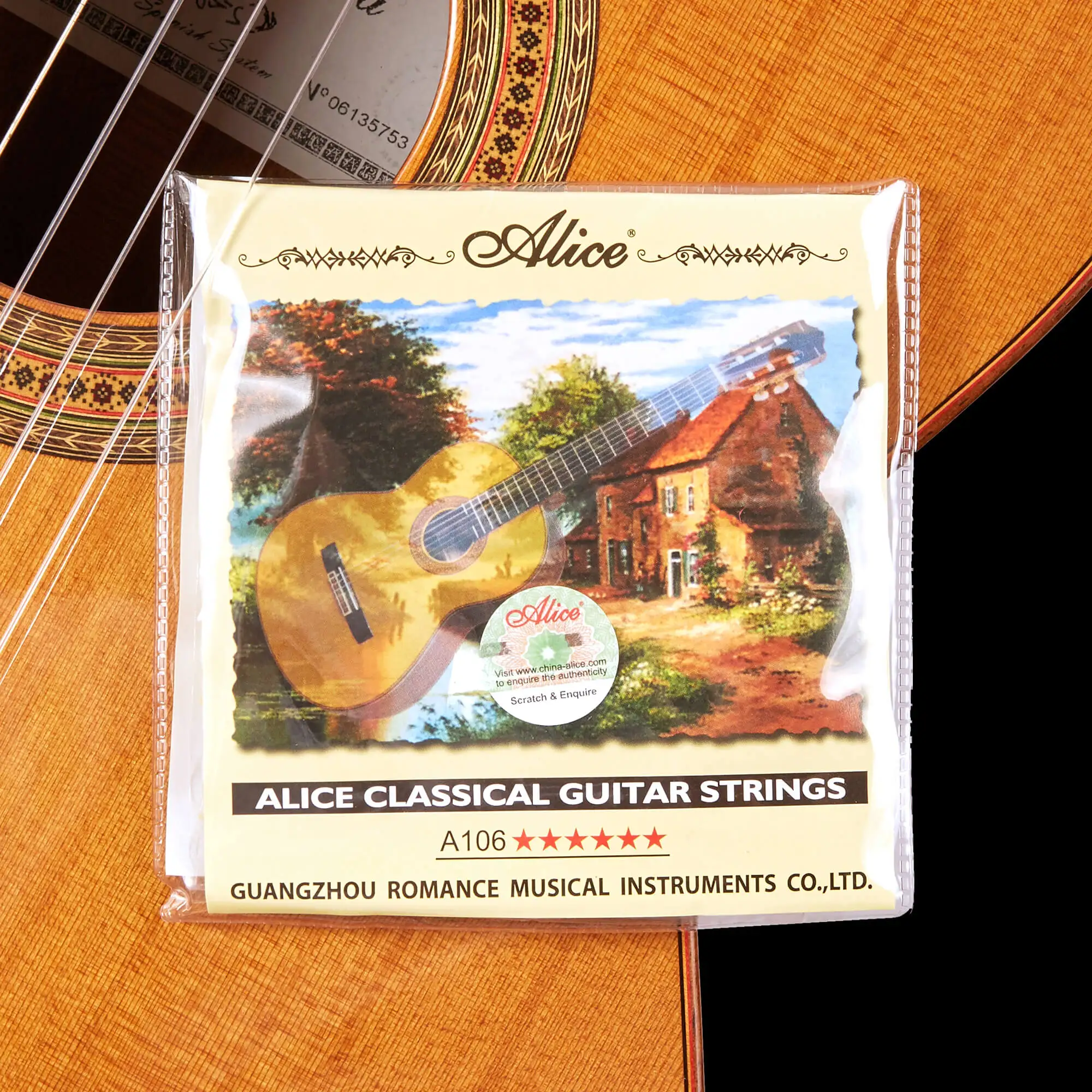 Alice A106H 1st 2nd 3rd 4th Classical Guitar Strings 5PCS Classic
