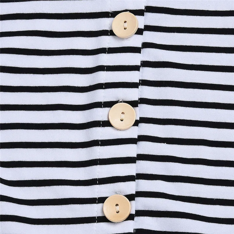 The new fashion cute design Newborn Infant Baby Girl Short Sleeve Striped Romper Jumpsuit Outfits Clothes  (1)