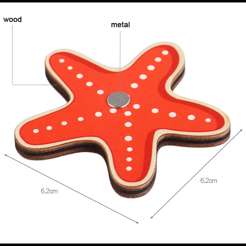 Магнитная игрушка для рыбалки, Детская игра для морской рыбалки, деревянная Рыбная удочка, морские животные, познавательная ранняя образовательная интерактивная игрушка