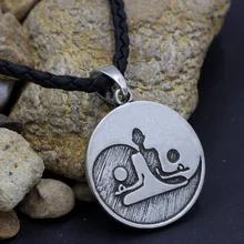Youe shone Yin Yang Taichi медитация ожерелье кулон Йога духовная сила