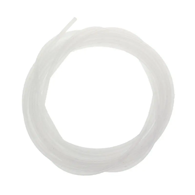 3d принтер 5 м PTFE трубка тефлоновая труба J-head Bowden RepRap экструдер для V5 V6 1,75 мм нить ID2mm 4 мм тефлоновая трубка - Цвет: Transparent