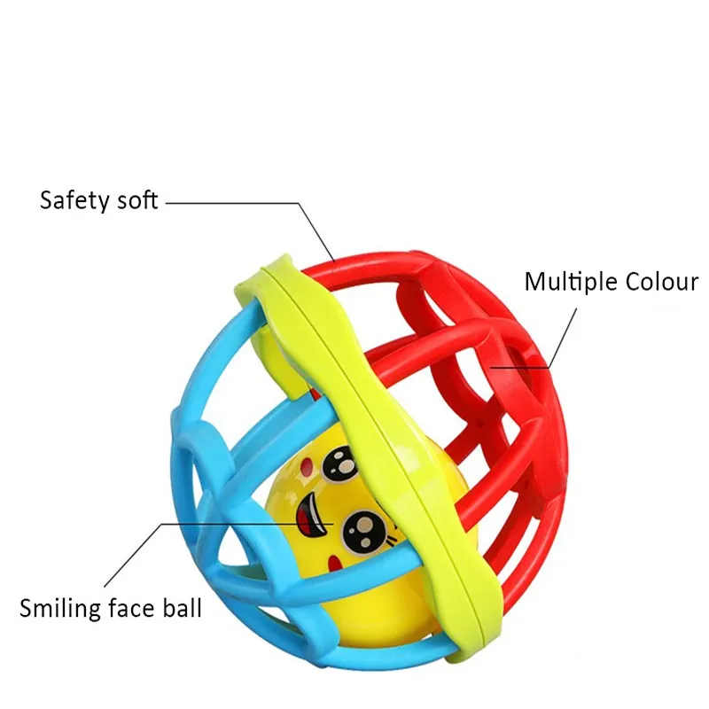 JIMITU мяч для детей игрушка погремушки для младенца Развивающие детские игрушки Пластиковые Руки захватывающий мяч игрушка для детей 0-12