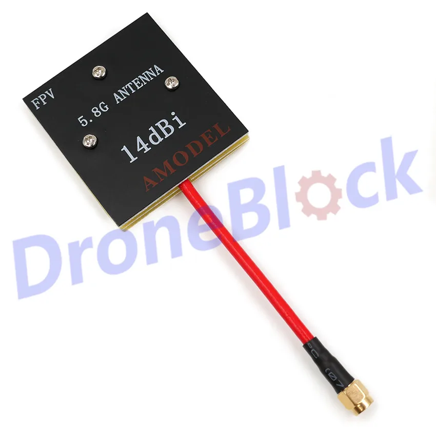 

5.8G 14dBi High Gain Directional Patch Antenna Panel Antenna RP-SMA /SMA FPV for Fixed-wing Quadcopter Multicopter