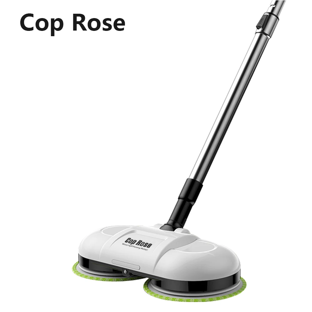 

Cop Rose Electric Floor Mops Water Spray Wet Mopping Handheld Wet Cleaner Household Wet & Dry Wipping Cleaning Waxing For Floor