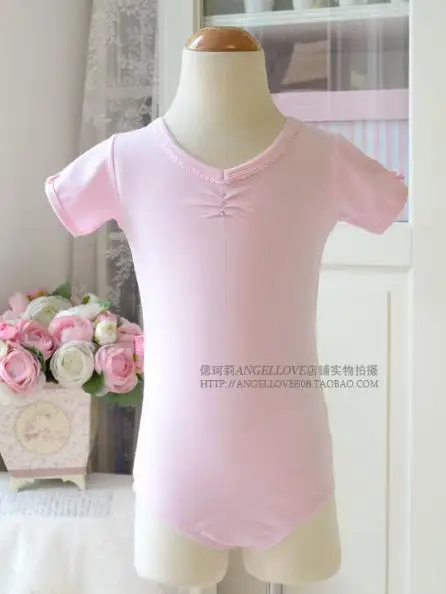bodysuit Детская хореография из чистого хлопка для девочек, детское бальное платье, костюмы кунг-фу - Цвет: bodysuit