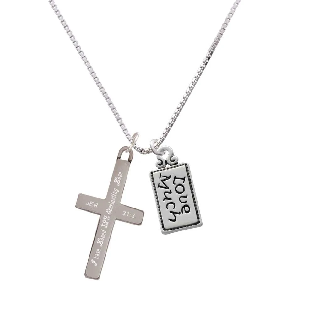 Love Much - Everlasting Love - Cross Necklace