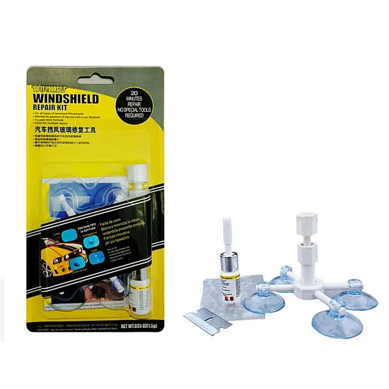 Набор для ремонта трещин. Набор ремонта стекла автомобиля Windshield Repair Kit. Комплект для ремонта лобового стекла Windshield Repair. TV-449 набор для устранения трещин на стекле Windshield Repair Kit. Оптический клей Windshield Repair Kit.