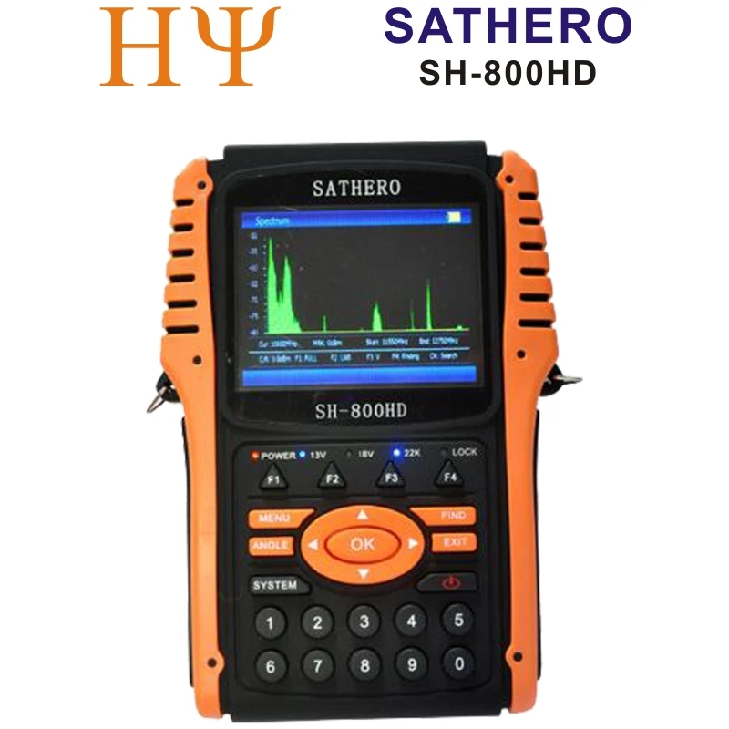 

Sathero SH-800 Satellite Receiver Dvb-s2 Digital Satellite Finder Meter Usb2.0 Hdmi Output Satfinder Hd with Spectrum Analyzer