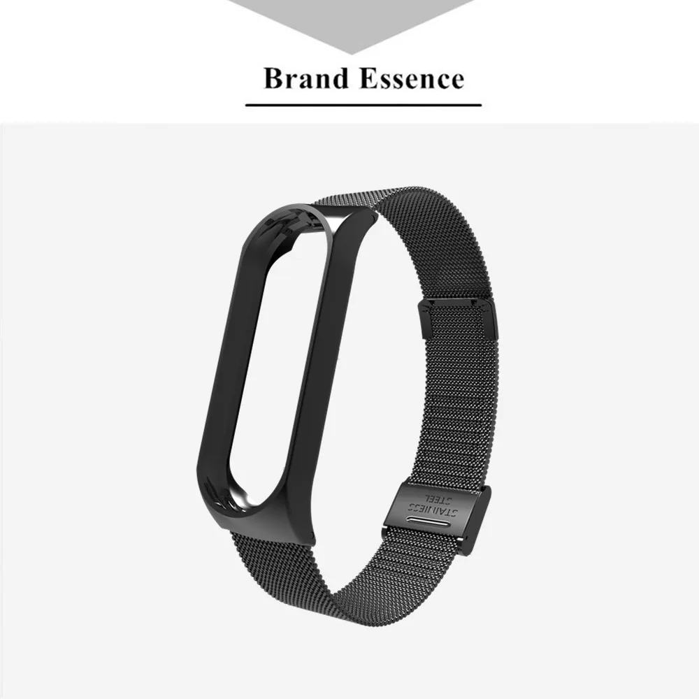 Mi band 4 металлический ремешок для Xiaomi mi 3 браслет стальной mi lanese mi Band 3 браслет Correa для Xio mi Band 4 браслет на запястье