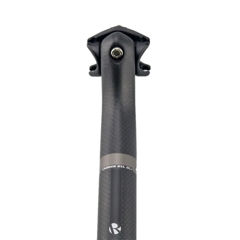 RXL SL Carbon Seatpost  27.230.831.6mm Bike Seatpost Setback 3K Matte Grey Seat post Carbon Fiber (5)