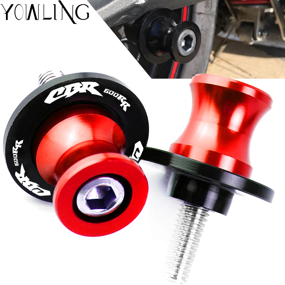 

For Honda CBR600RR CBR600 F2 F3 F4 CBR 600RR 2003 2004 2005 2006-2018 Motorcycle accessories Swingarm Spools slider stand screws