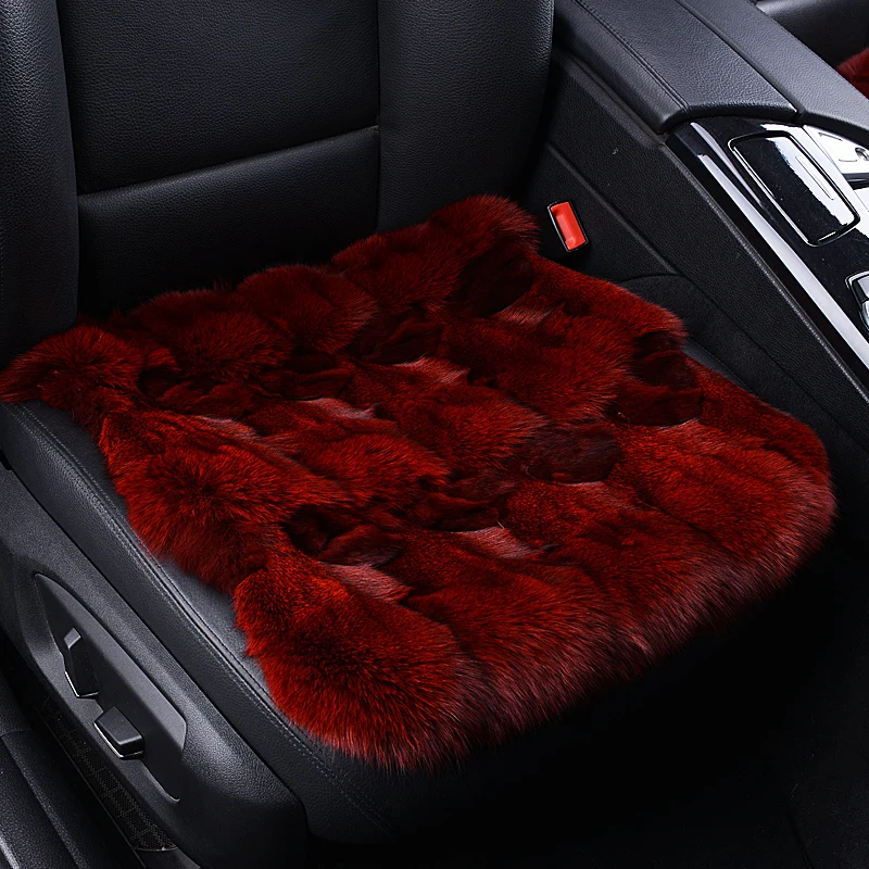 Buy Hot real fox fur car seat cover/New natural