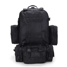 Unisex Al Aire Libre Correas de MOLLE Mochila Táctica Militar de La Vendimia Mochilas Camuflaje Camping Senderismo Bolsas Mochila de Escalada