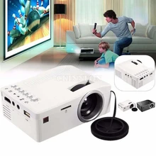 5 шт./лот Full HD 1080P домашний кинотеатр мультимедийный проектор LED кинотеатр USB tv HDMI(без кронштейна для проектора