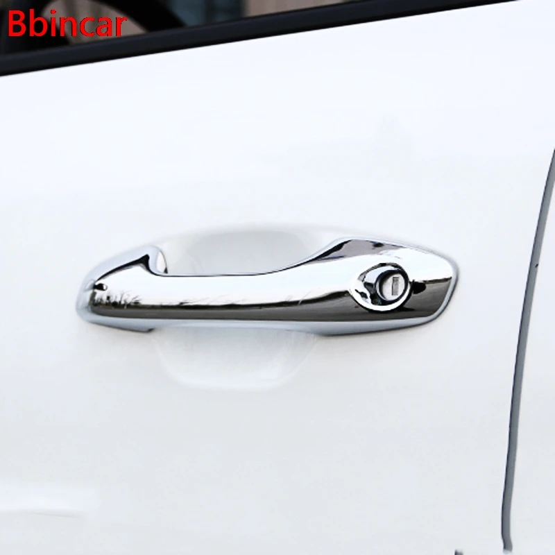 Крышка ручки двери автомобиля Bbincar отделка ABS Хромированная чаша потяните хром