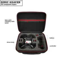Портативный мешок ЕВА Твердый чехол Обложка для DJI Тельо Drone контроллер Батарея кабель сумки