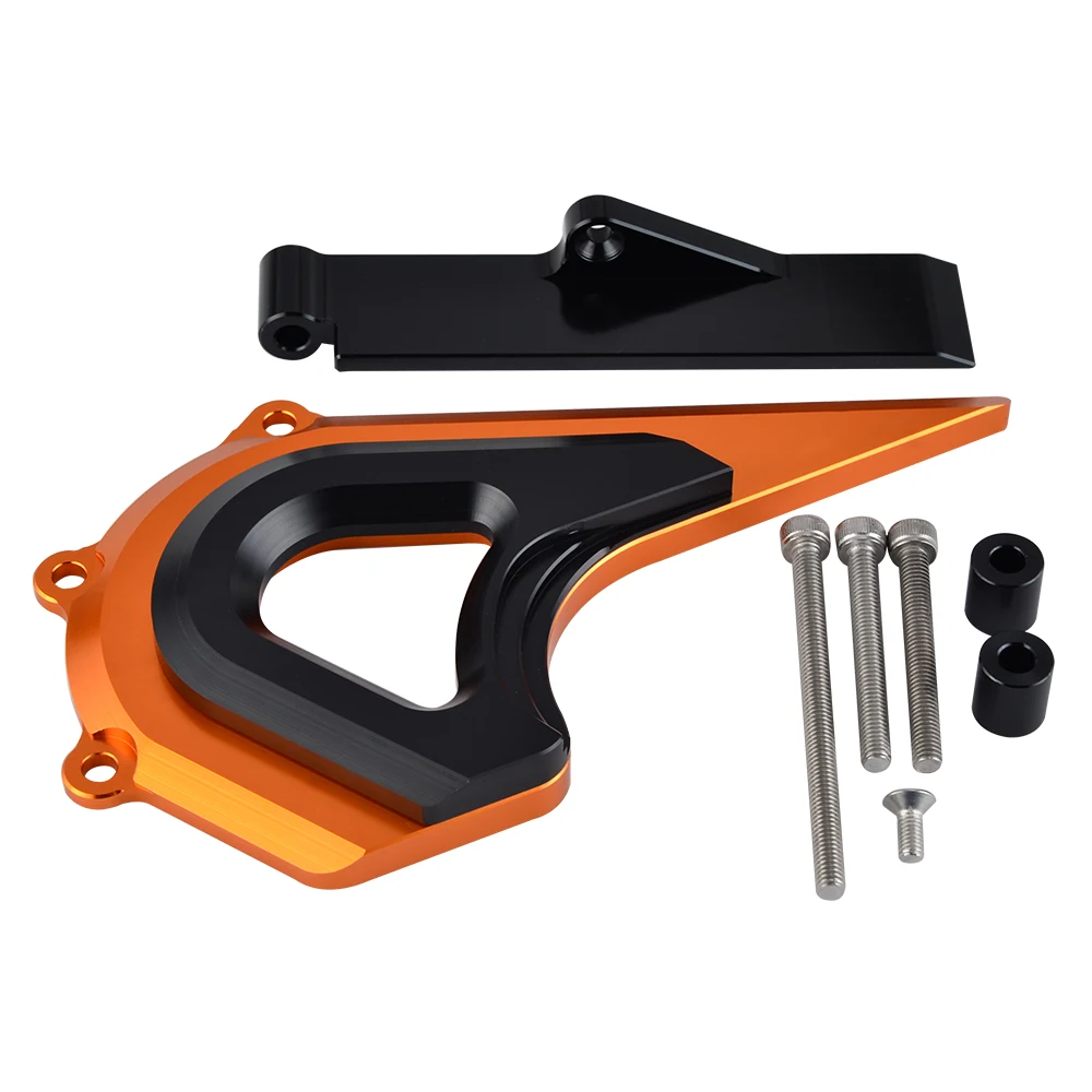 Алюминиевая крышка передней звездочки CNC для KTM RC125 RC200 2014 2015 защита цепной Duke 125 200