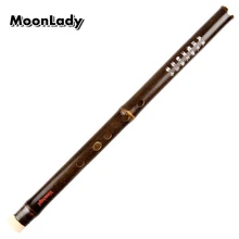 2 Colors Chinese Flute Xiao Key F Handmade Bamboo Wind-instrument 6 Holes With Velvet Bag Short Flute Xiao The Most Basic Flute