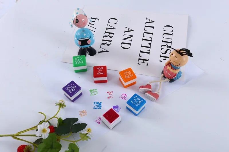 DIY креативные красочные детские пластиковые уплотнения мультфильм детская печать набор мальчик девочка обучающие игрушки