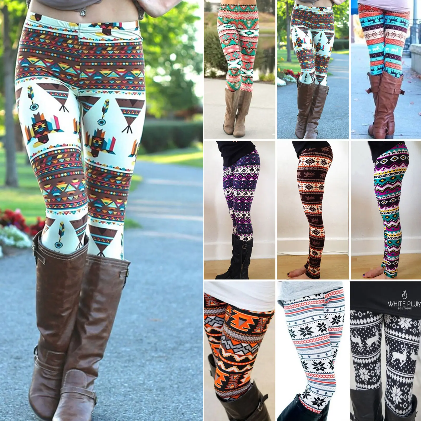 Womens Gilrls Fashion Colorful Floral 