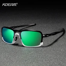 KDEAM, спортивные поляризационные солнцезащитные очки, прочные, TR90, оправа, очки для вождения, для мужчин и женщин, 5 цветов, оттенки для бега, бейсбол, KD222