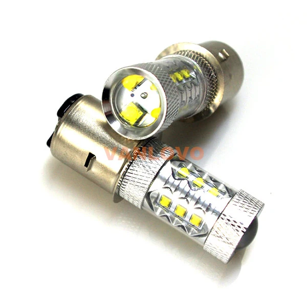 2x 1157 BAY15d P21/5W 80W LED Brake Stop Tail Light Bulbs BRIGHT WHITE