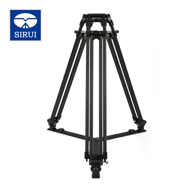 

SIRUI BCT-3002 Film And Television Degrees Pro Camera Tripod Aluminum Broadcast Video Tripod 2 Section DHL Free Shipping