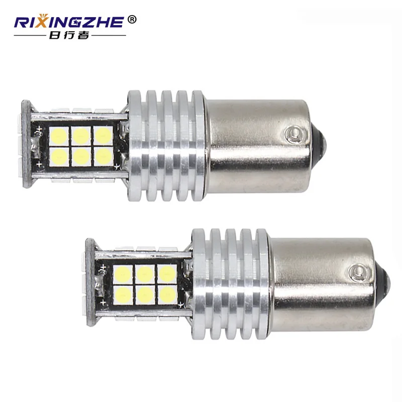 RXZ 2pcs Canbus S25 BA15S P21W 1156 3030 24SMD Авто Грузовик сигнальный светодиод Тормозная обратная лампа DRL задние противотуманные парковочные лампы 12 В