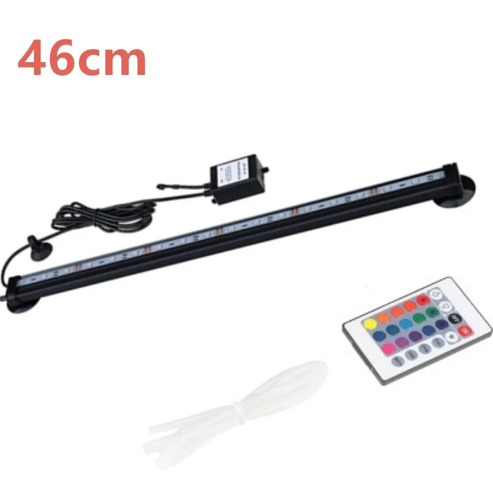 

16-46 CM 1.2W/2.5W/3.5W Aquarium Fish Tank Light 5050 RGB LED Submersible Light Aquarium Color Changing Lamp Oxygen Lamp