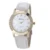 Date Fleur Imprimé Montres De Mode Femmes En Cristal de Diamant Quartz Analogique Montre-Bracelet Strass Lady Robe En Cuir Reloj Relogio