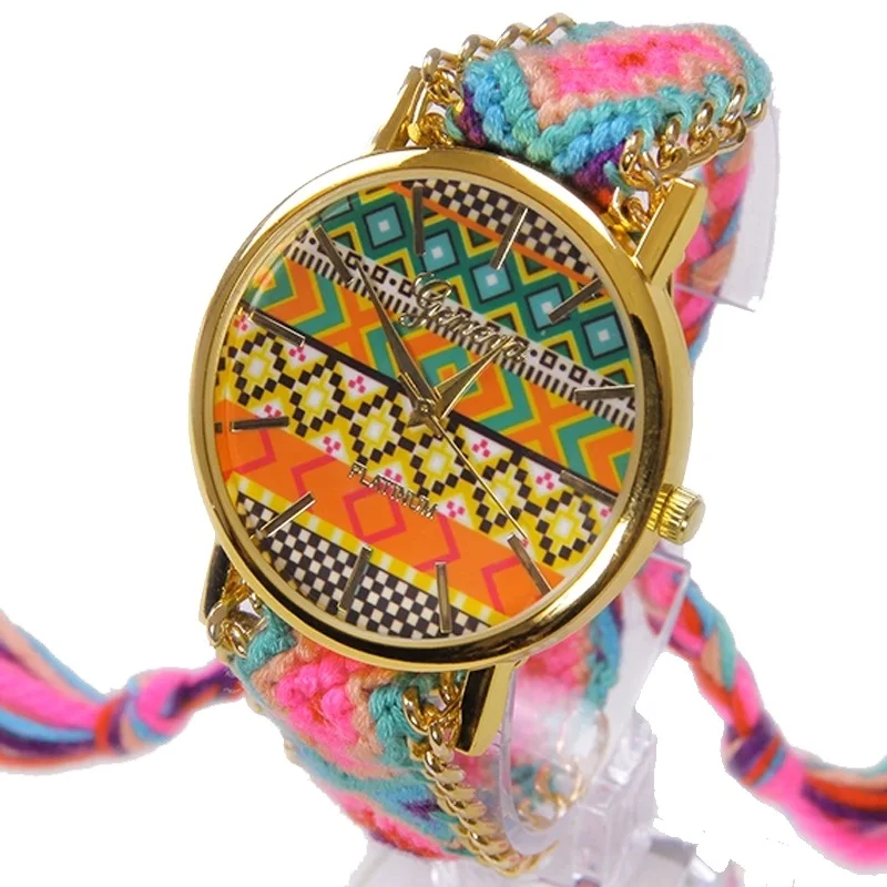 Geneva Platinum Women Watch Indian Fashion wristwatch Ethnic Style