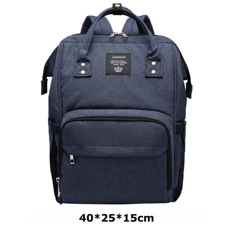 36 стилей LEQUEEN Мумия подгузник для беременных сумка большой емкости детские пеленки сумка рюкзак для путешествий дизайнерская сумка для прогулки с ребенком для ухода за ребенком - Цвет: 2