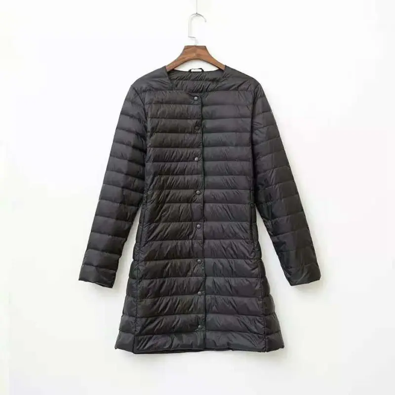  NewBang Brand ladies Coats Ultra Light Down jacket Women Long Duck Down Jacket Female Lightweight W