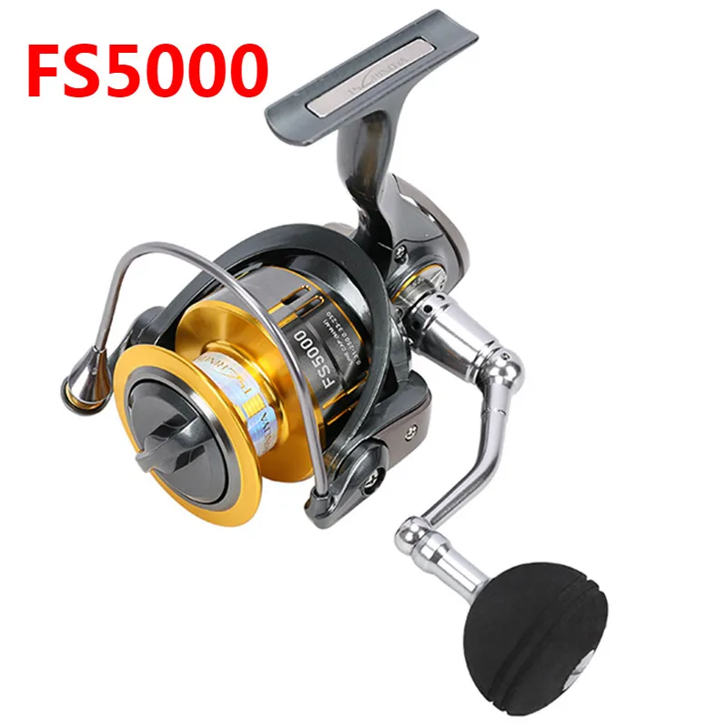 TSURINOYA FS800 5000 серии Спиннинг рыболовная Катушка 9 + 1BB/5 2: 1 металлическая катушка