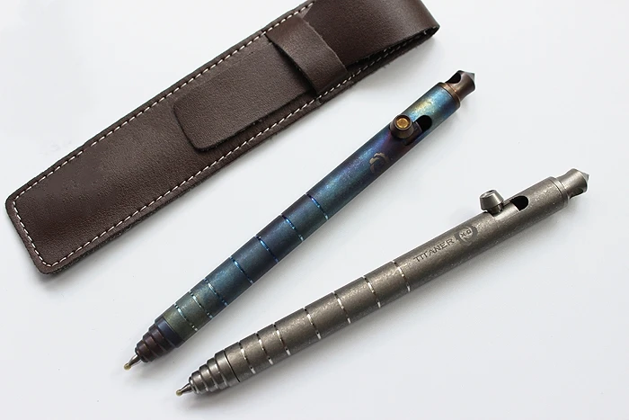 

Hot! Christmas Gifts Titanium Alloy EDC Bolt Pen Defensive Pen Tactical Tungsten Alloy Attack Head Signature Pen EDC Multi Tools