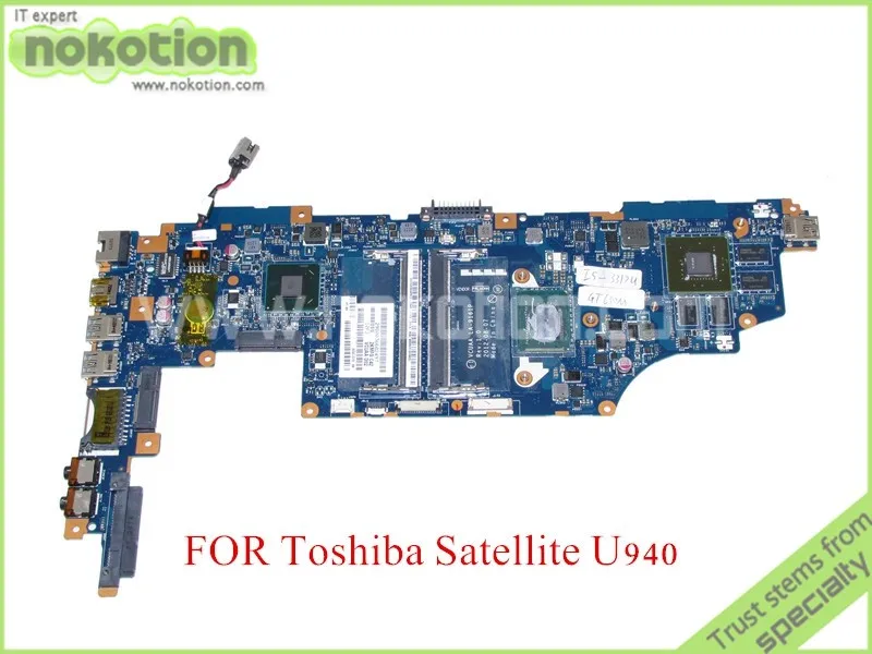 NOKOTION vcuaa la-9161p MB k000136090 для Toshiba Satellite U940 u945 материнской HD4000 sr0n8 i5-3317U GeForce gt630m