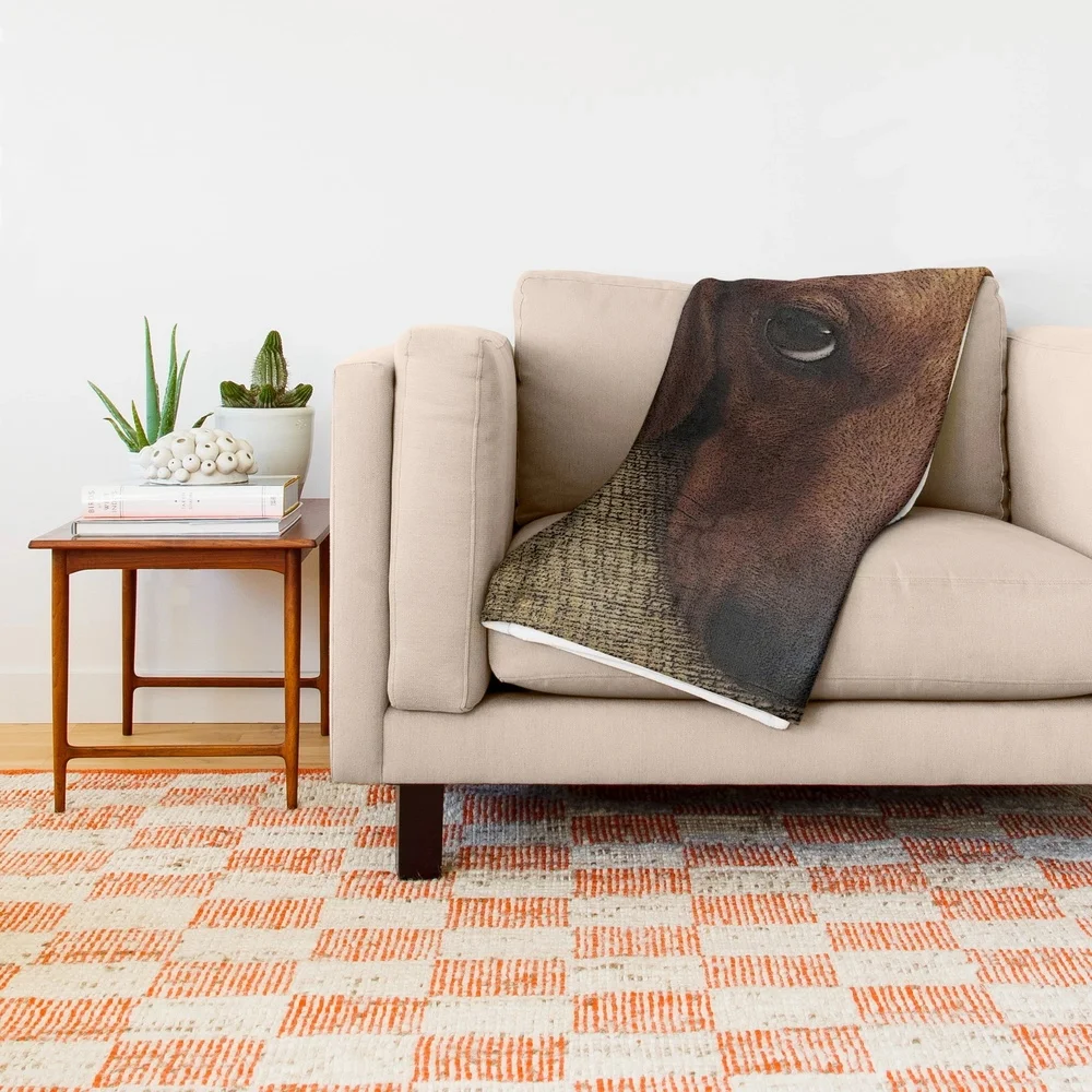 Теплое одеяло покрывало дизайнерское мягкое флисовое