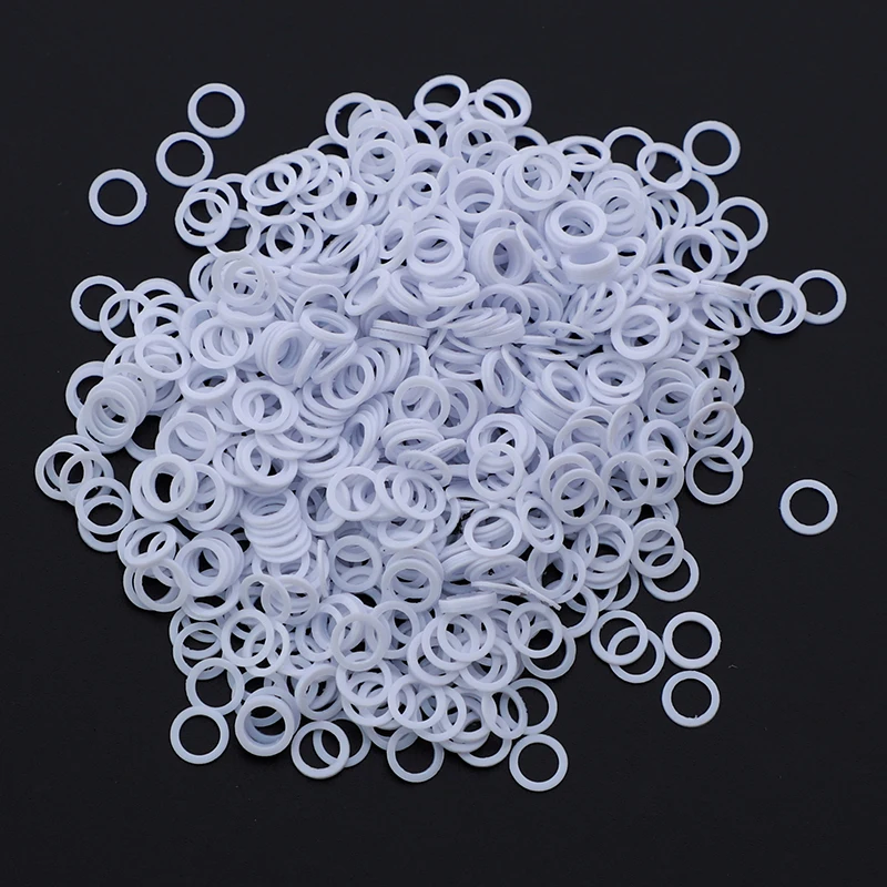 

1000pieces/lot Scissor Screw gasket Hairdressing Scissor Accessory Plastic Washers size 5*7mm 4*7mm 4*6mm For Scissor Screws