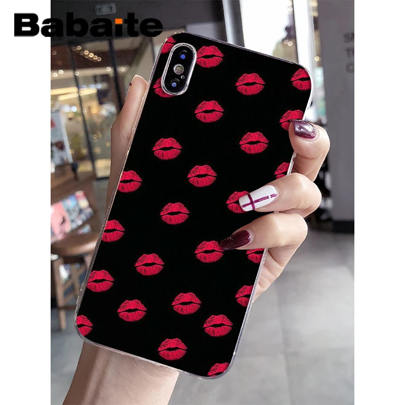 Girly Pink lips fashion newly pattern