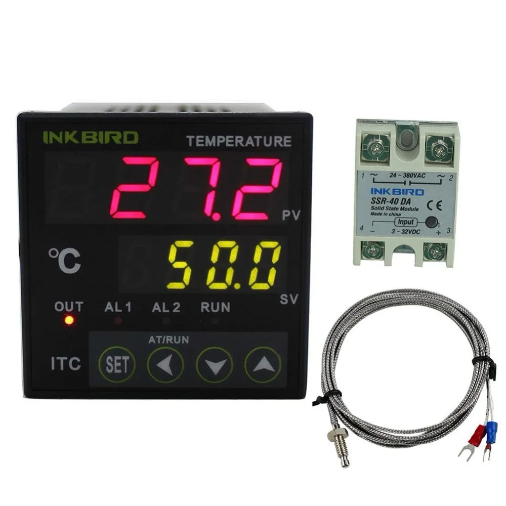 Inkbird 230V Digital Temperaturregler Thermostat 12 Stufen Heizung Kühler Timer 