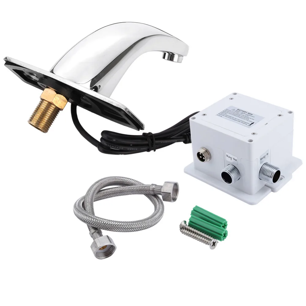 Automatic Sensor Basin Faucets Touchless Bathroom Sink Electronic Faucet Basin Tap Hand With