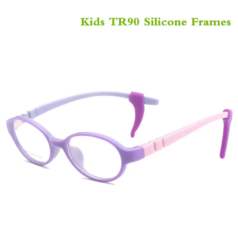 

2018 Tr90 Silicone Student Glasses Frame Children Myopia Amblyopia Prescription Eyeglasses Optical Kids Spectacle For Boys Girl
