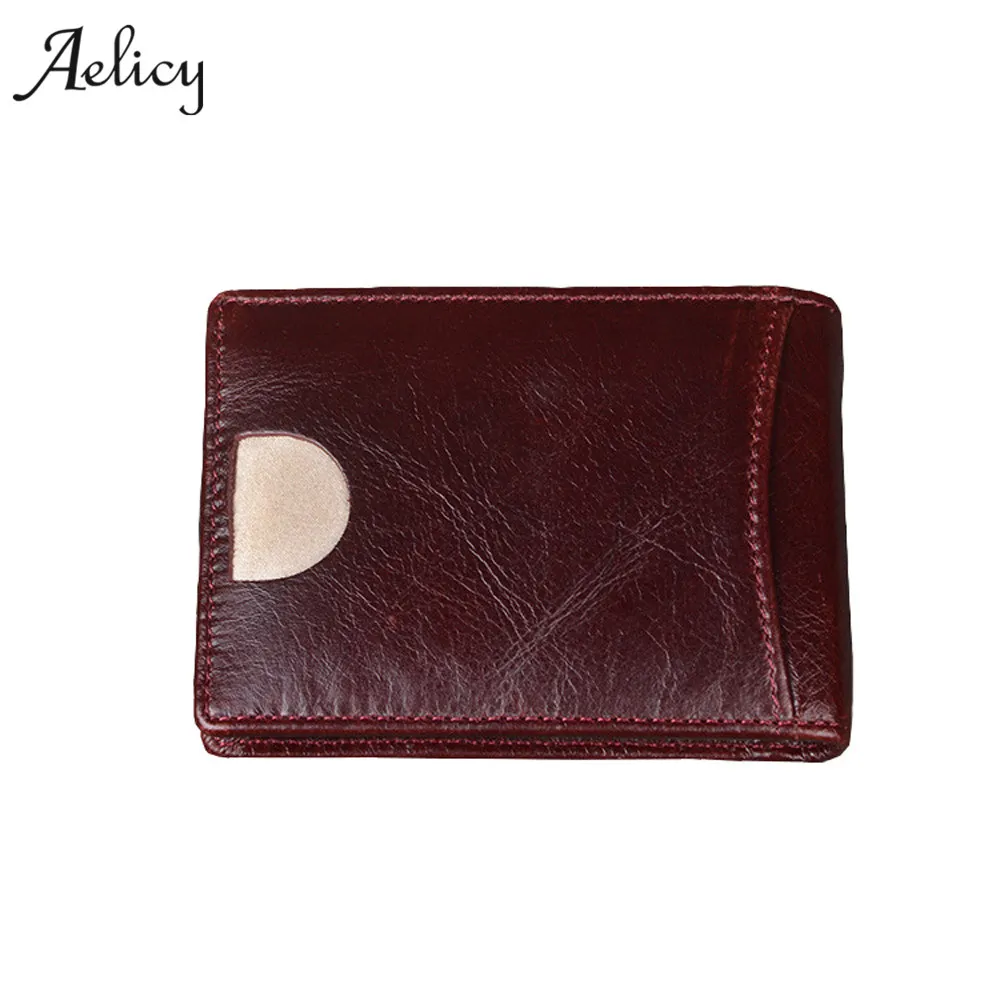 

Aelicy card holder mini wallets coin purse pu leather wallet men luxury brand wallets coin purse small wallet men male clutch