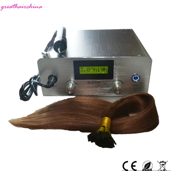 

Maquina Para Extensiones High-end Latest Digital Ultrasonic Machine Connector Model Number JR-999 Keratin Hair Extensions Tools